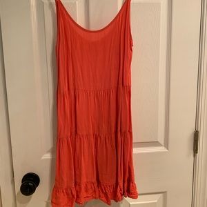 Coral dress